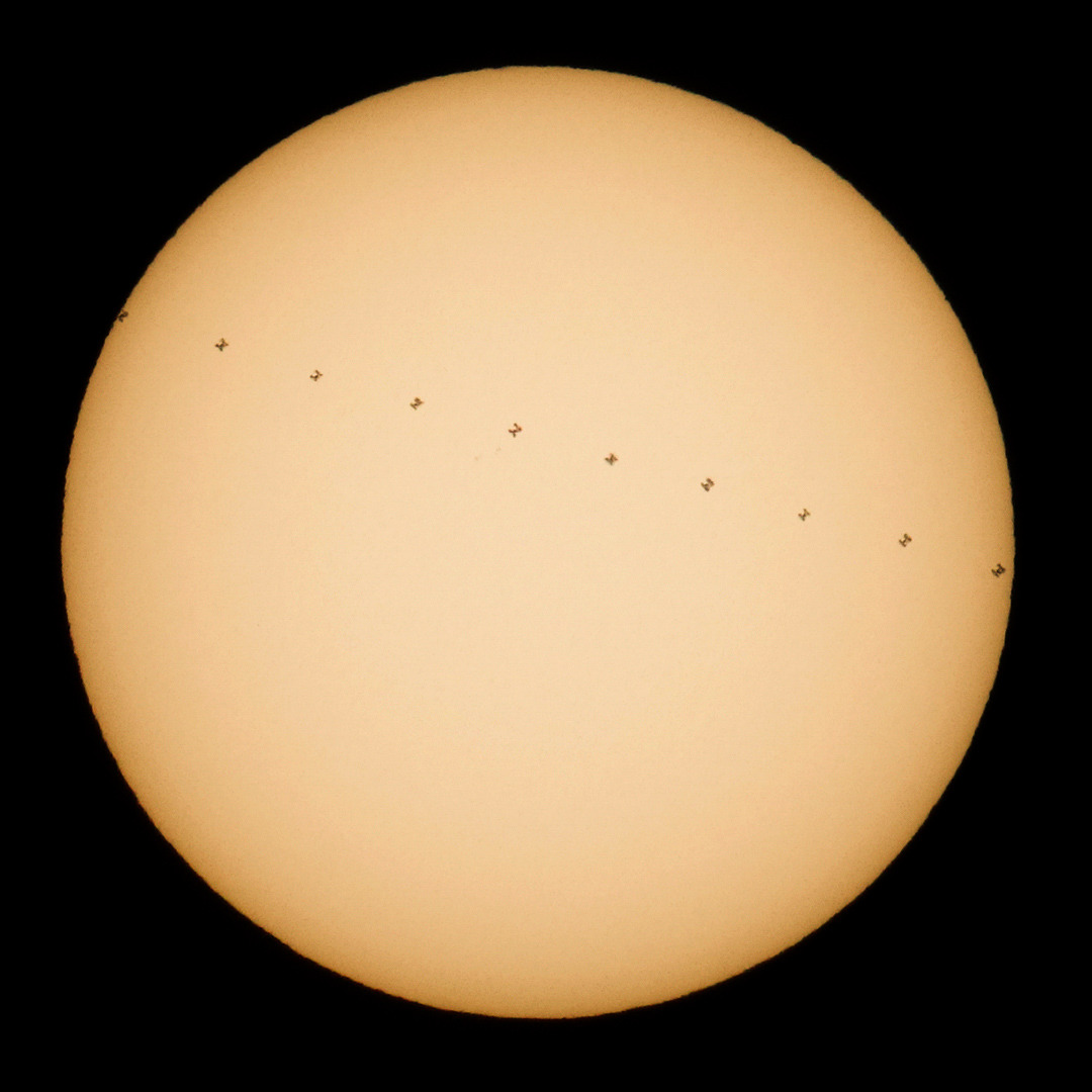 galaxythreads1: International Space Station Solar Transit via NASA http://ift.tt/2hn2rKs