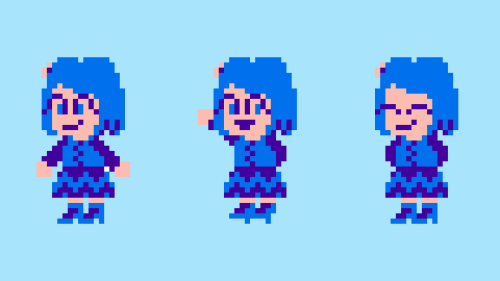 In Celebration Of The Upcoming Launch Of Retrush, I Made Some Sprites Of My OC Rivers To Use As My Pfp