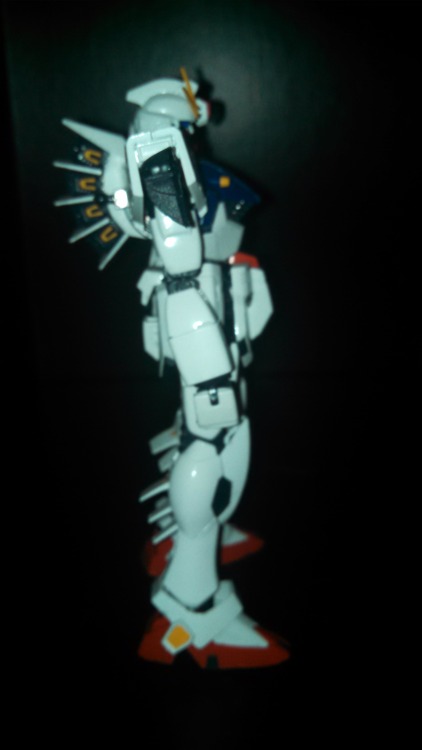 naotype:Wip of my F91 Gundam. Need to add weapons and touch up the paint then add decals and panel l