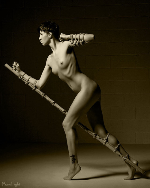 cordelien:  New olympic race Source: Barelight See original posts of BOUND NAKED BEAUTIES on cordeli