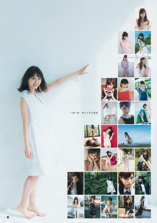 voz48reloaded:  「Young Jump」 No.22+23 2017 #乃木坂46 #西野七瀬