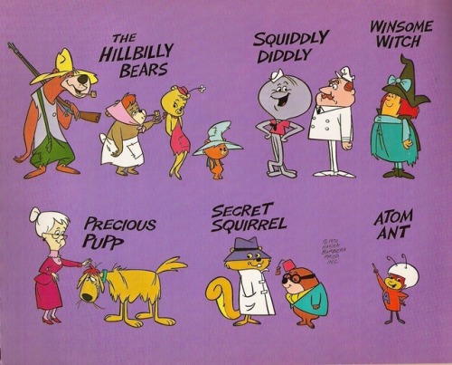 talesfromweirdland: Model sheets relating to the 1960s Saturday morning Hanna-Barbera cartoon, The A