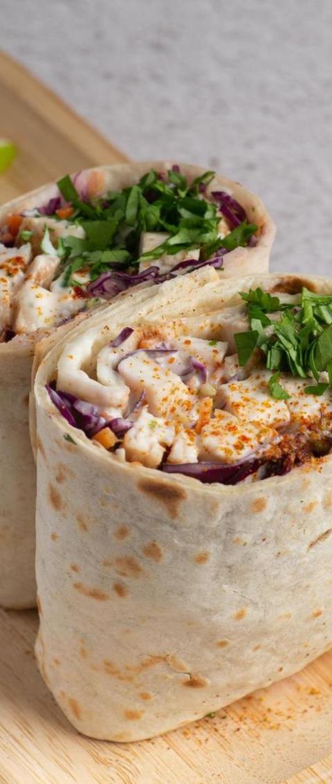 Chicken And Cabbage Wrap - Wraps Recipe