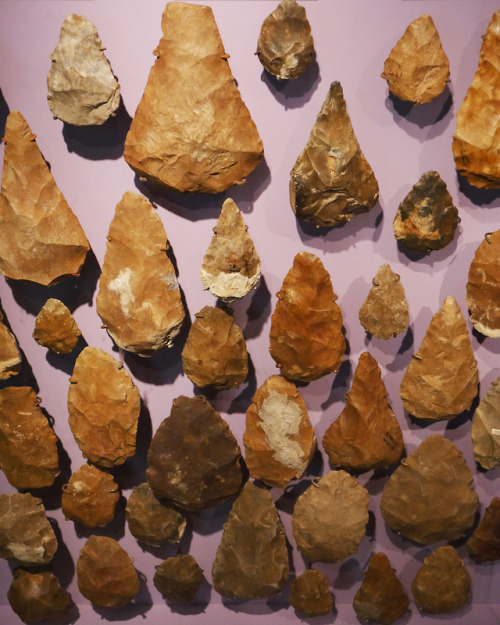 Prehistoric Stone Tools, Royal Albert Museum and Gallery, Exeter, 29.12.17.