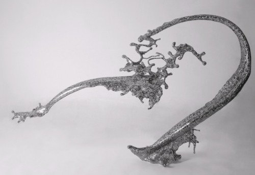 myampgoesto11: Metal sculptures by Zheng Lu