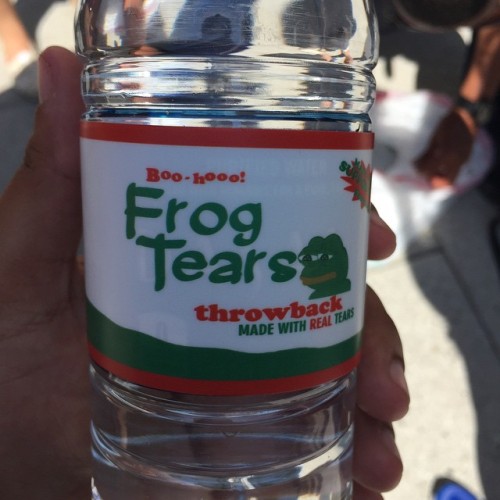 When you need a refreshing drink there&rsquo;s always #frogtears #jngress (at Washington, District o