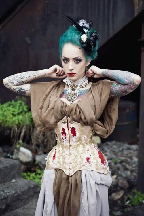 Porn photo lucy-corsetry:  Yana Sinner modelling the