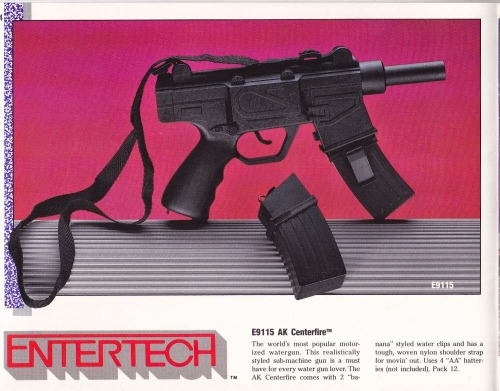 The Toy Water Guns of EntertechEntertech was a subsidiary company of LJN, most popularly (or infamou