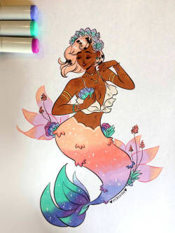 vickisigh:  Week 3 of Mermay! Tried out some