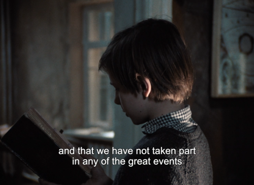  Mirror. Dir. Andrei Tarkovsky. 1975.