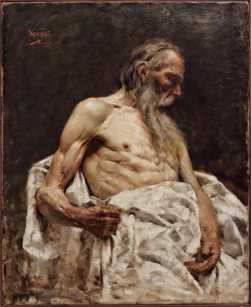 Isidoro Grünhut - Studio di Vecchio (1885) [3800X4600]