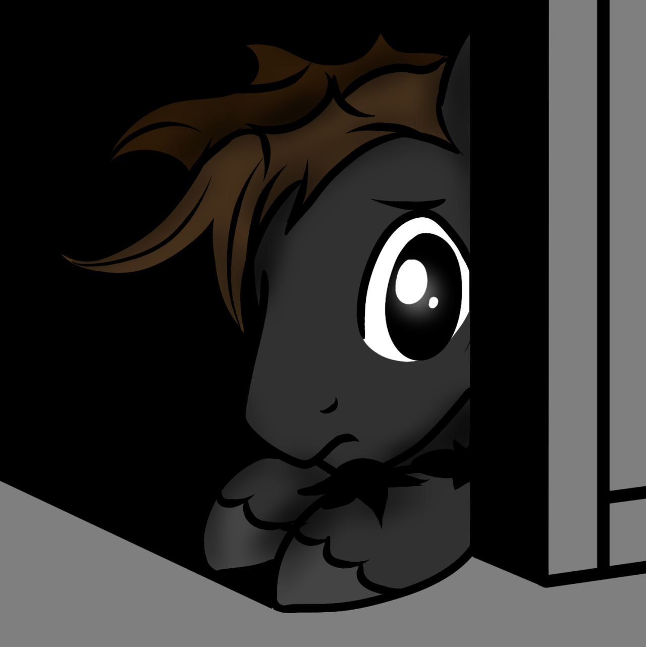 asksketchyskylar:*Creepy Doll*Is this another nightmare?..Bananapie  xD Oh dear&hellip;.