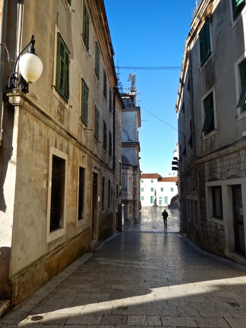 Old Town, Šibenik, Croatia, January 2017