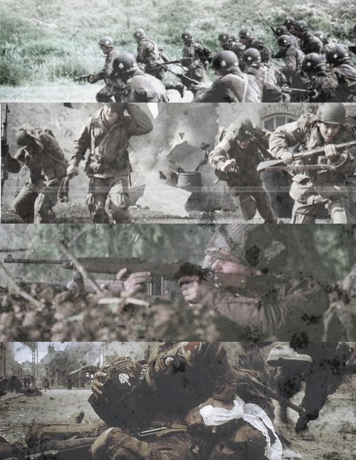 moonflowermonster:   FANGIRL CHALLENGE - 1 of [10] TV shows: Band of Brothers.  “ For he today that sheds his blood with me shall be my brother. ” 