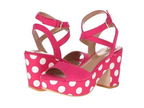 High Heels Blog i-love-polka-dots: Polka Dot Heel SandalShop for more Sandals… via Tumblr