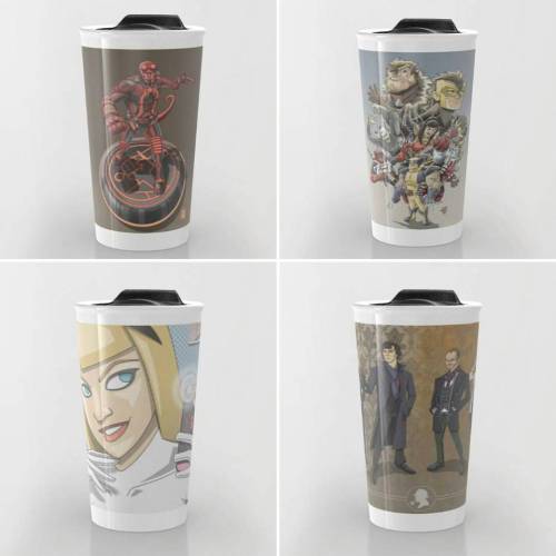 Introducing #travelmugs at my #society6 store! $5 off until sunday, plus free shipping following the