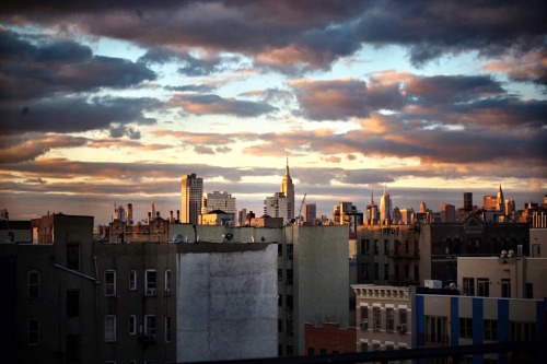 julietlash:  Scattered clouds.