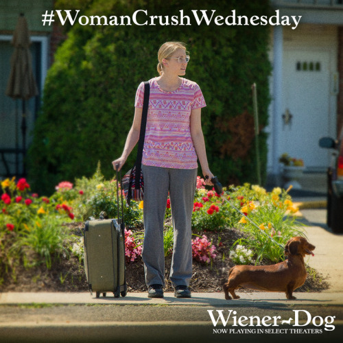 Dawn Wiener wins #WomanCrushWednesday. @wienerdogmovie is now playing in select theaters. Find ticke