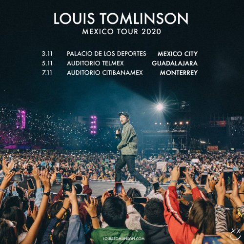 @Louis_Tomlinson Mexico ! Really excited to add some new shows out there, can&rsquo;t wait to come a