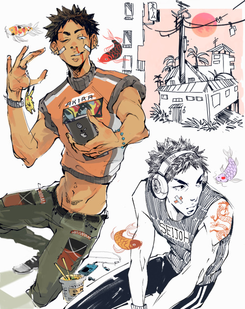 conmieser: what’s that Iwaizumi kid up to?