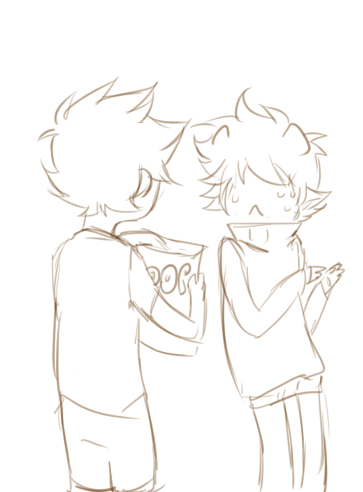 popcorn is a mysterious thing and Karkat wants nothing to do with it uvu