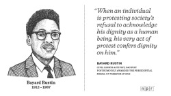 nprchives:Bayard Rustin: The Man Who Organized