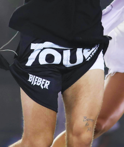 bieber-bunny:  So beefy, thick and hairy. The way you can see his white Calvin Klein trunks wrapped around his masculine legs is so hot. Picturing in my head his cock neatly wrapped up within them.