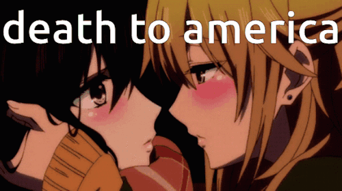 I Hope The Citrus Death To America Kissing Gif Outlives The United States Of America