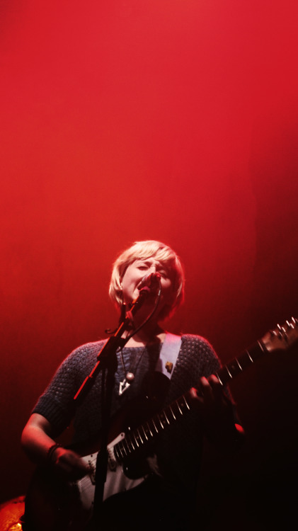 ivy-tripp:canadiquin:Waxahatchee opening for Tegan and Sara at the Manchester Ritz, June 8th 2013Thi