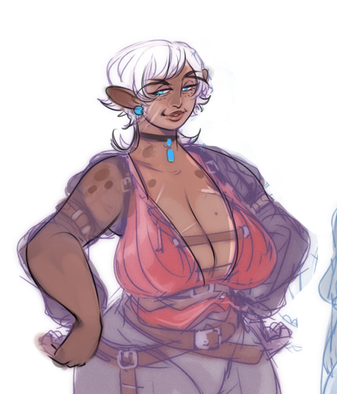 capramoms: Gonna be reworking Dea and making the race of Sylkies in my worldbuilding