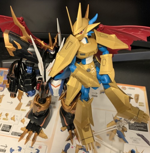 Figure-rise Standard MagnamonFirst time handling one of Digimon’s Figure-rise Standard releases, and