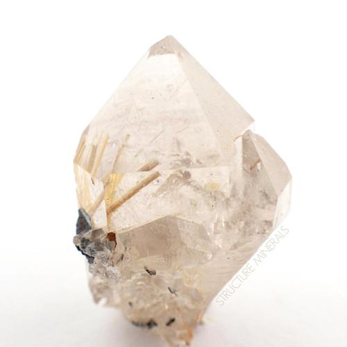 structureminerals:  Rutilated Quartz crystal porn pictures