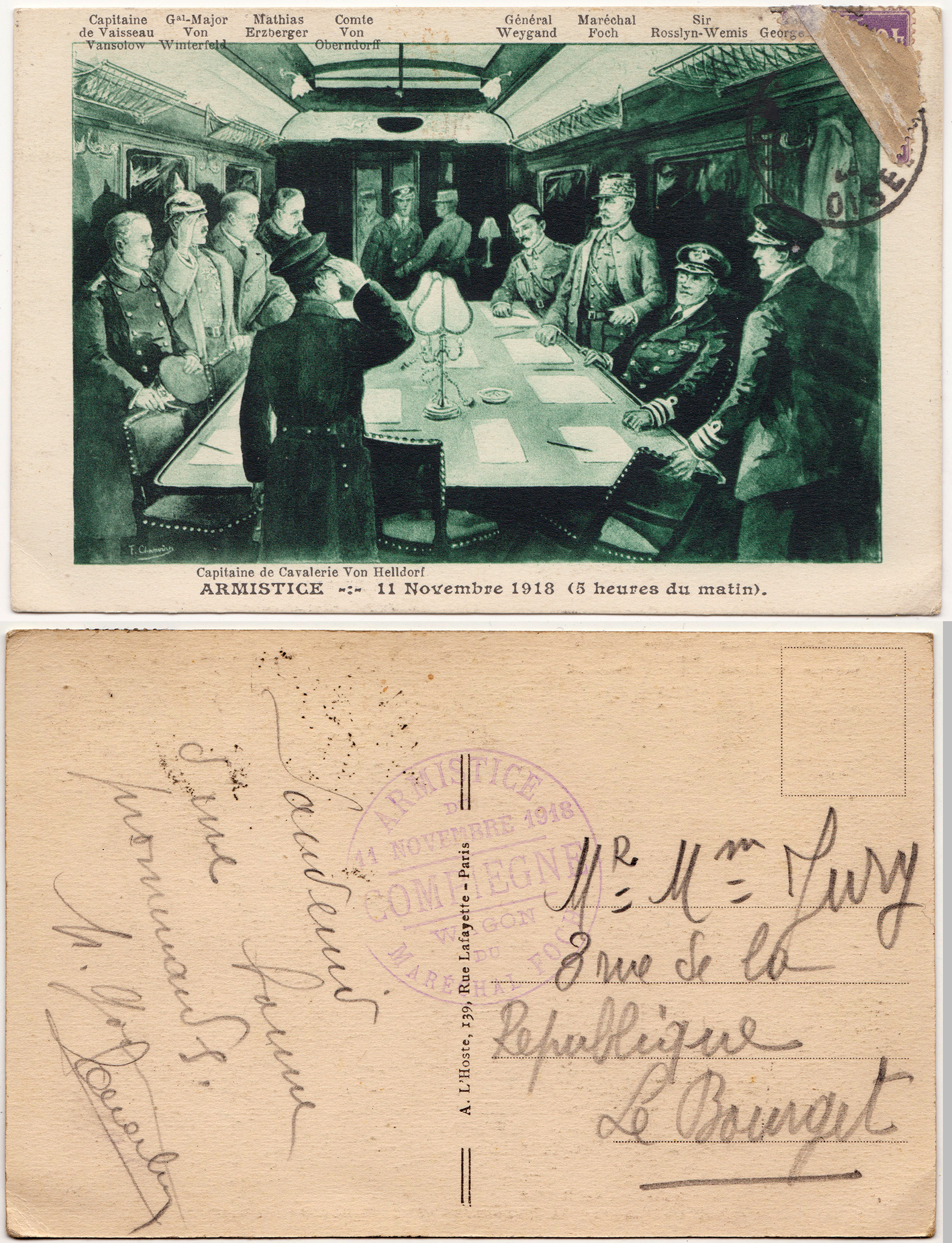 Cartes postales patriotiques françaises de la Grande Guerre - recensement - Page 3 Aa807696d6210af728794296b8487e1c901af47c