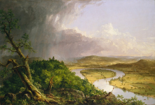 The OxbowArtist: Thomas ColeYear: 1836Medium: Oil on canvasDimensions: 130.8 cm × 193 cm (​51 1⁄2 in