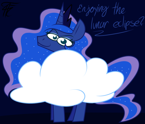 wildberry-poptart:  What a lovely eclipse just perfectly accented by ALL THE CLOUDS EVERYWHERE   PFFFT >W<