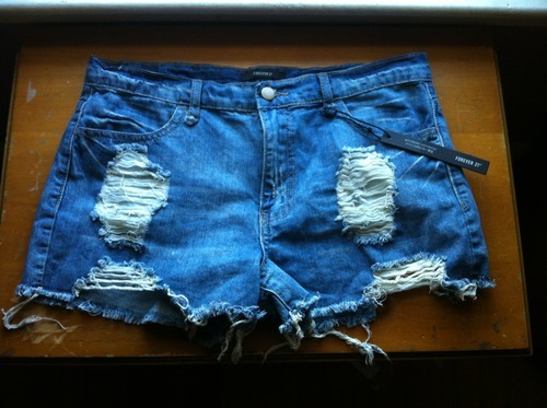 unreactive:  My new shorts :) 