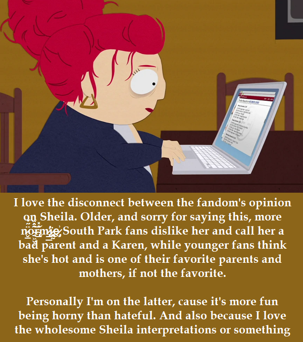 i missed sp tumblr — I love the disconnect between the fandom’s opinion...