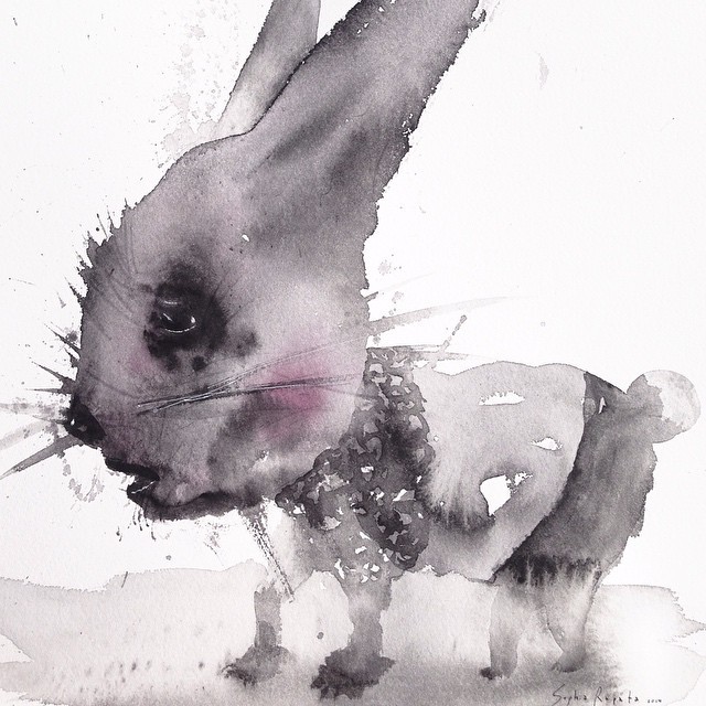 instagram:  Inside the Dark, Whimsical World of @sophiarapata  For more eerie paintings