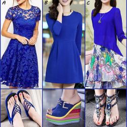 ideservenewshoesblog:  All-matched Shining Rhinestone Flat Sandals - Blue