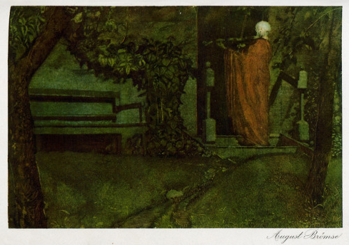 August Brömse (1873-1925), &lsquo;Ein altes Lied&rsquo; (An Old Song), “Die Kunst für alle”, 1911-12