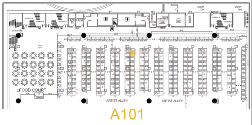 Hey guys! You can find me and my awesome table partner at Toronto ComiCon this coming weekend! We’re