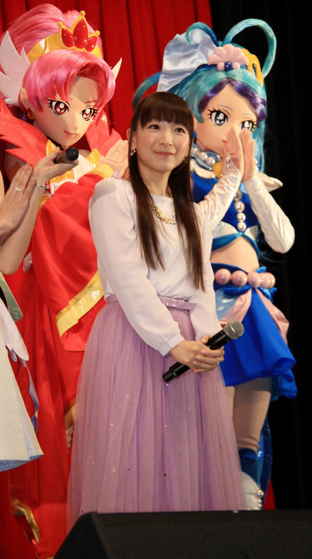 himanji:    高橋李依：声優アワード新人賞受賞に「ありがとうございます」と喜び　プリキュア完成披露試写会で
