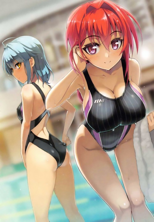 ２次エロ画像専門館 【50枚】競泳水着を着た女の子のエロ画像下さい！ その19