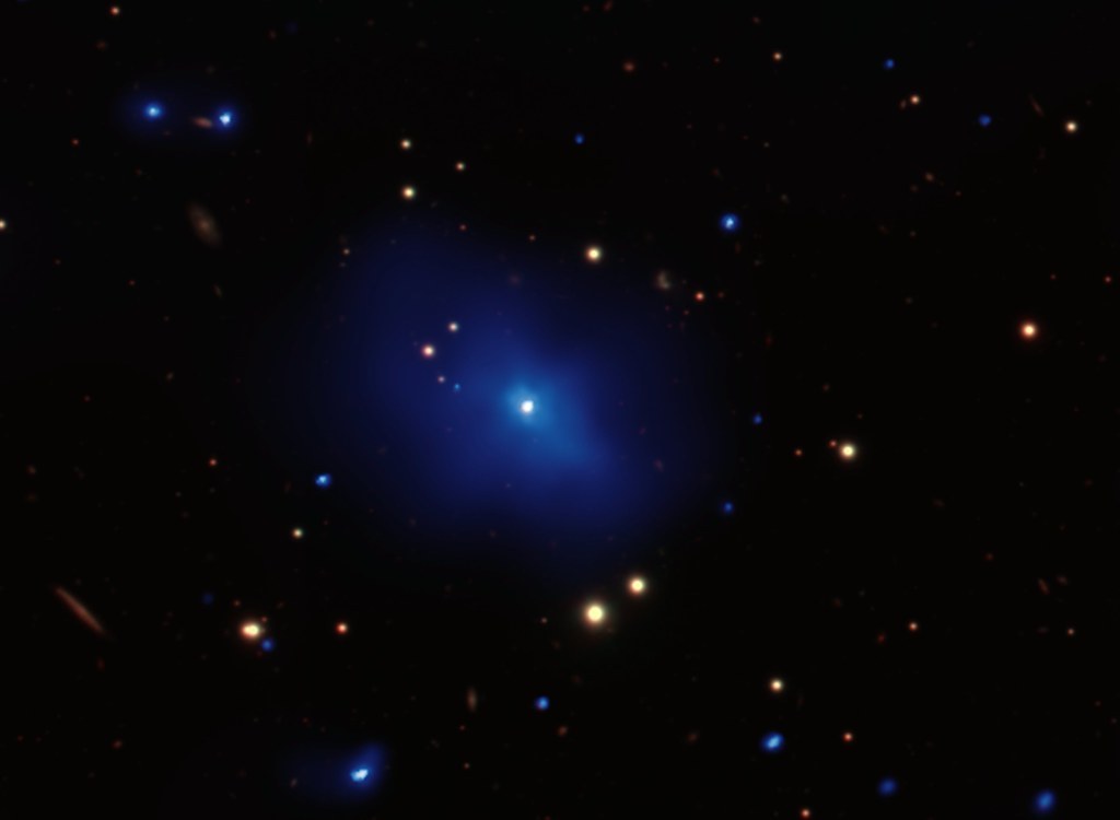 Galaxy Cluster, Quasar 3C 186 (NASA, Chandra, 10/26/10) by NASA’s Marshall Space Flight Center