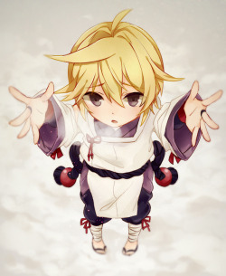shotaisle:  Another shota to make up for the lack of postage. You guys forgive me…right?  ( •́ㅿ•̀ )   Artist Here: http://touch.pixiv.net/member_illust.php?mode=medium&amp;illust_id=38436223