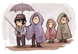 blackpaopu:    at least let them wear raincoats