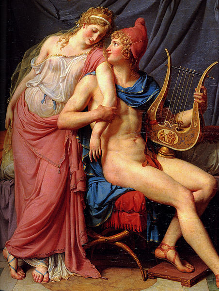 davoser-tagebuch:  The Loves of Helen and Paris by Jacques Louis David 