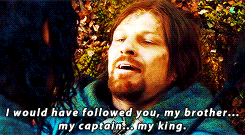 Lotr Meme: Two Deaths [] Boromir