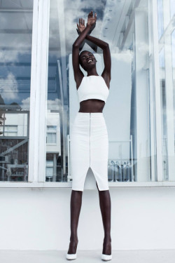 lucesolare:Tricia Akello by Nadia von Scotti for Glamour South Africa