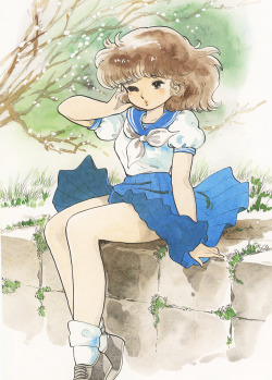 80sanime:  Lemon People Illustration by Hideo